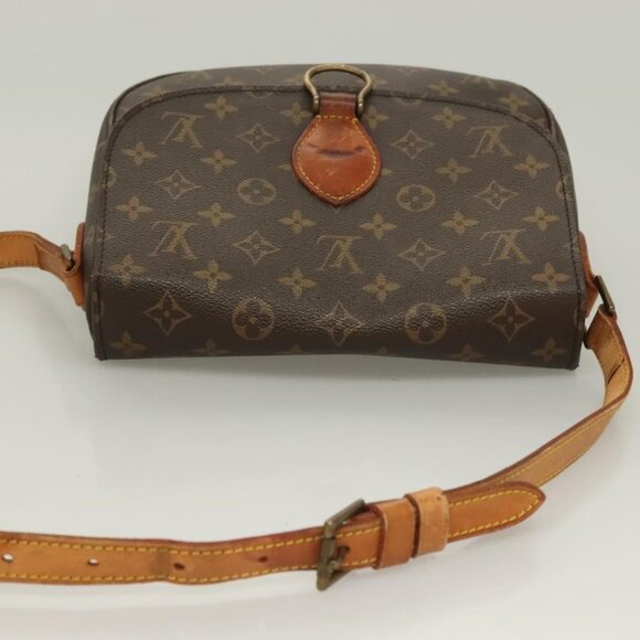 Authentic LOUIS VUITTON Monogram Saint Cloud GM Shoulder Bag M51242 LV - Picture 13 of 16